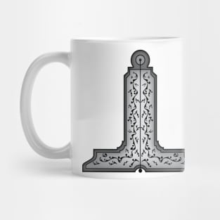 Level symbol - Masonic symbol of Senior Warden for Blue Lodge Freemasonry Mug